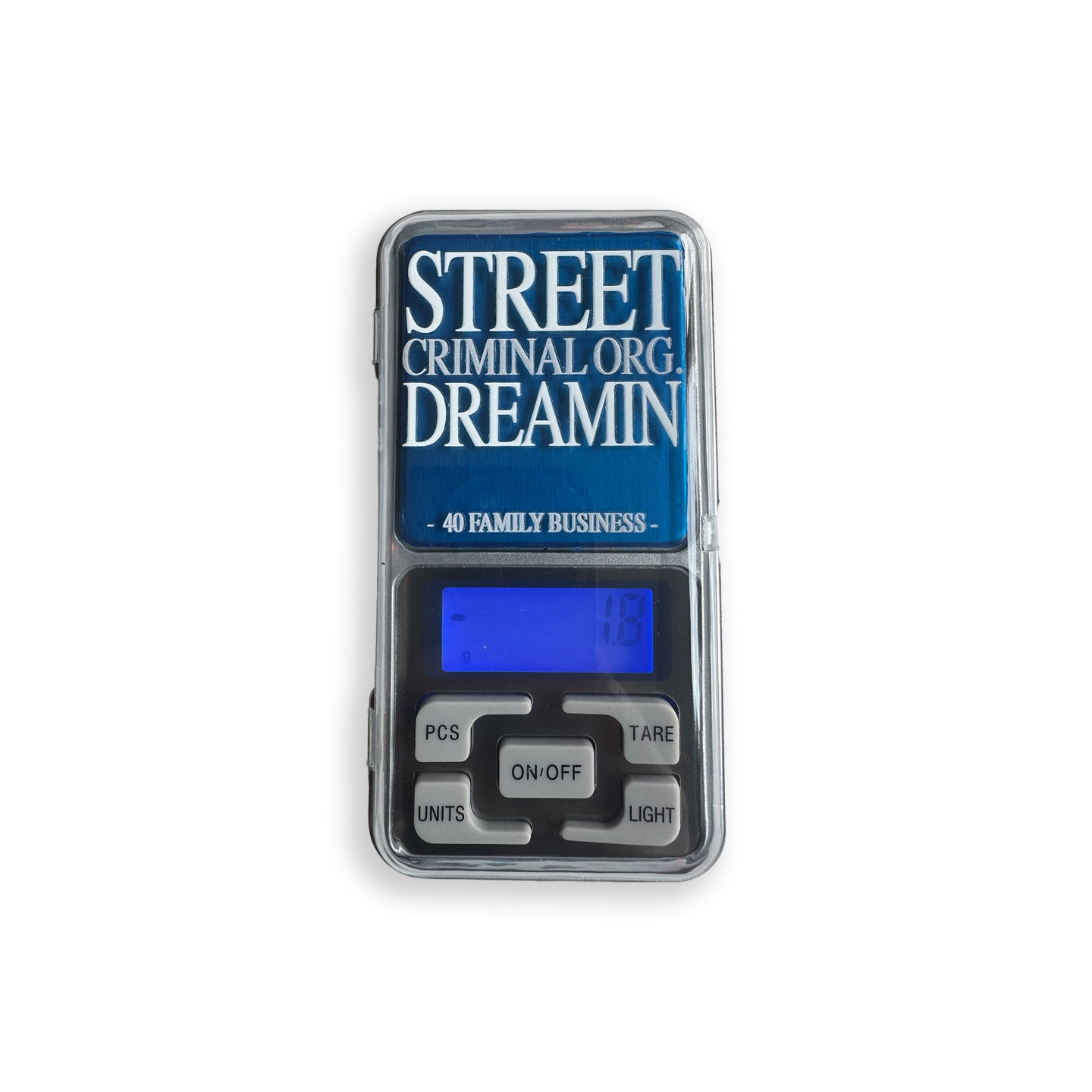 The "Don´t let em fuck you" Digital Pocket Scale 500g/0.01g by Streetdreamin