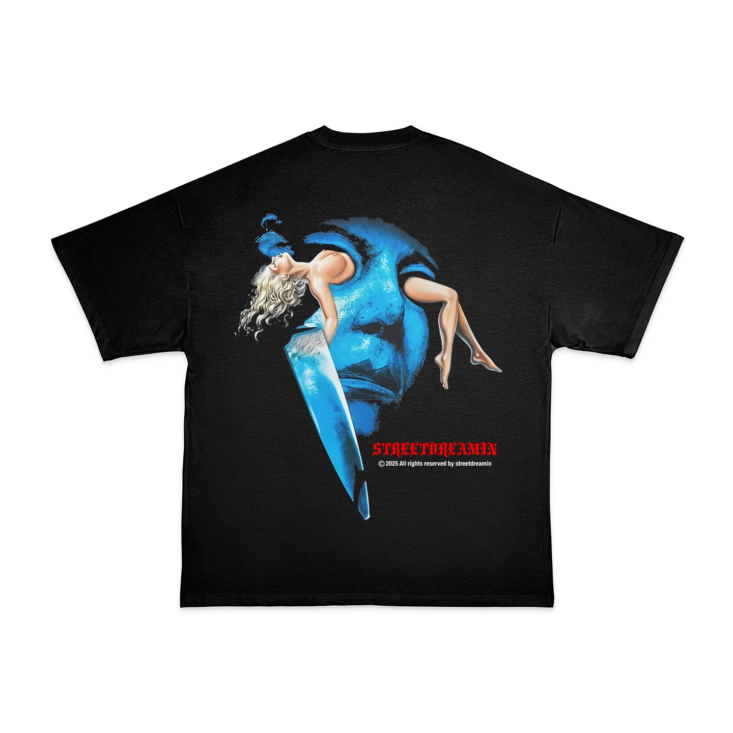 An SD Exclusive: DEAD EYES HEAVY OVERSIZED T-SHIRT MIT LEICHTER DROPSHOULDER | 240G/M2 | 100% BAUMWOLLE (Kopie)