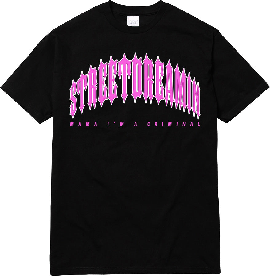 CURVED LOGOG TEE | 240G/M2 | 100% BAUMWOLLE | BLK & GREY (Kopie)