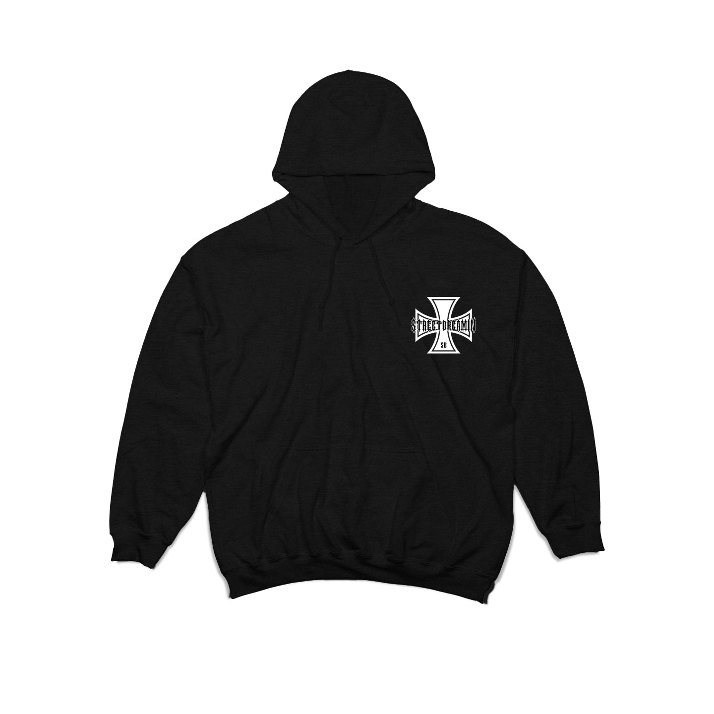 Classic OG Iron Cross HEAVY COTTON HOODED SWEATSHIRT | 271G/M2 | 50% BAUMWOLLE/50% POLYESTER